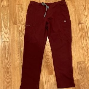 Figs Yola Burgundy Medium Petite